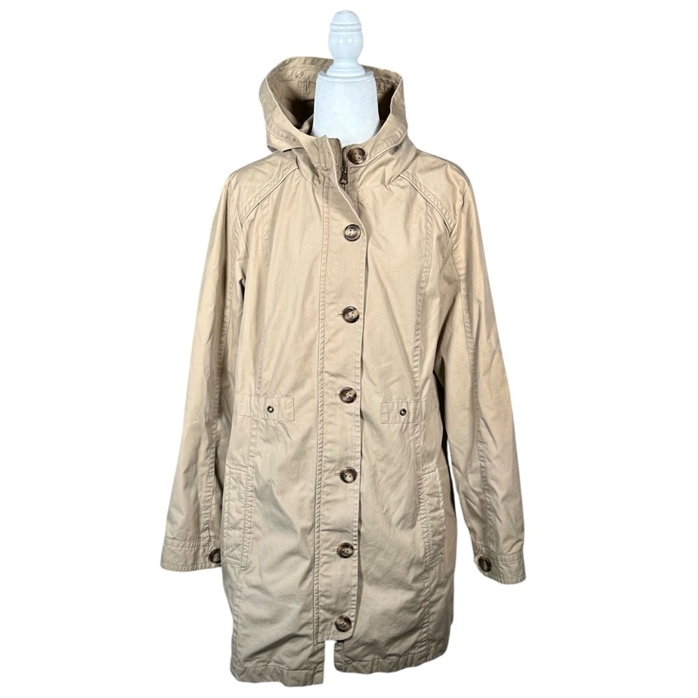 L.L.BEAN Vintage Canvas Trench Overcoat